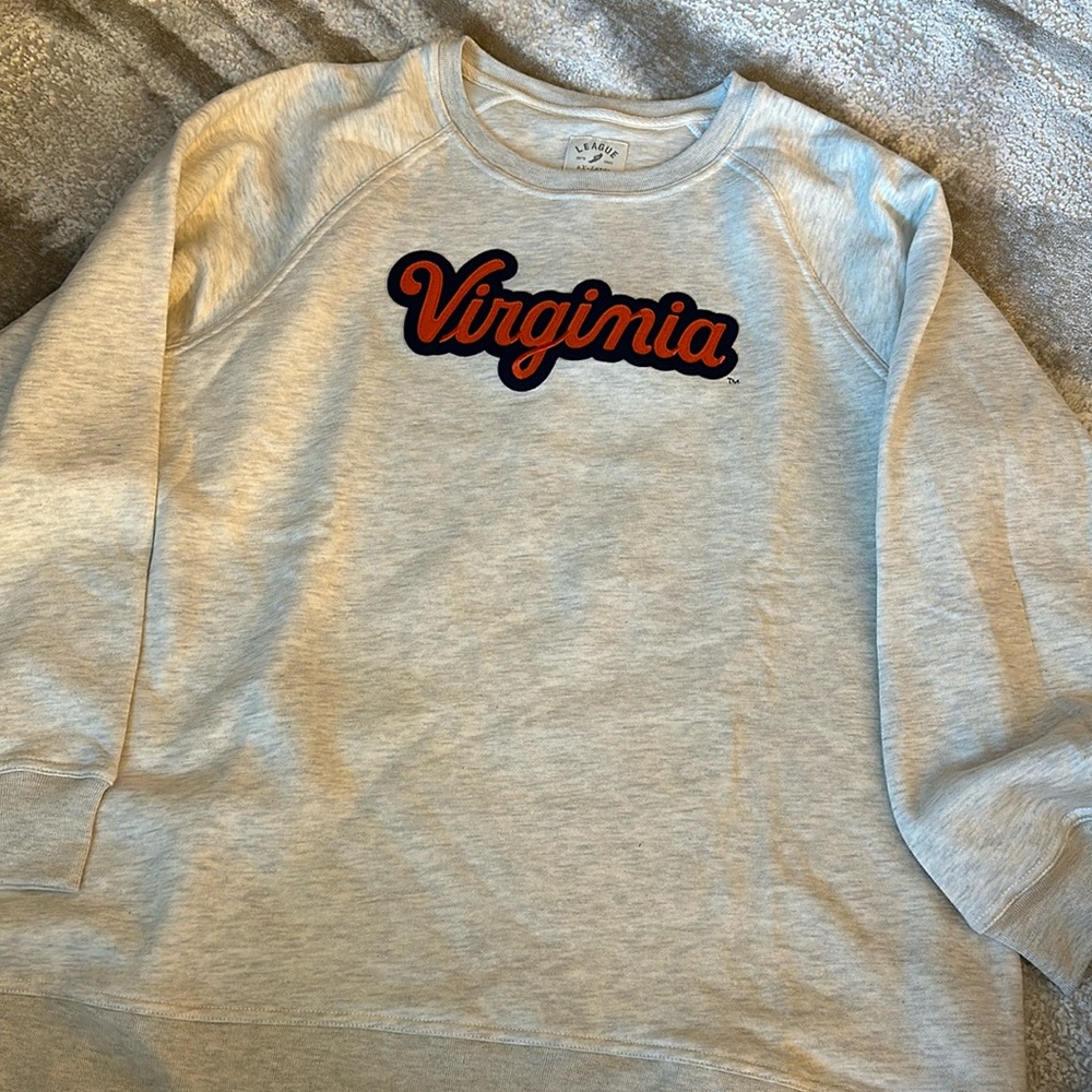 League Virginia Gray Sweatshirt 2X